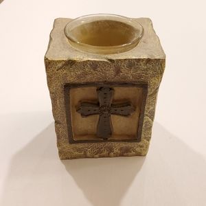 HOBBY LOBBY Resin Votive Candleholder - Cross